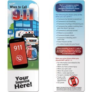 Bookmark - When to Call 9-1-1