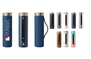 Elemental® 20oz. Iconic Vacuum Insulated Stainless Steel Water Bottle w/ Strainer
