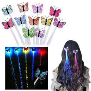 Led Light Butterfly Hair Clips Barrettes