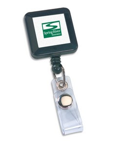 Square Retract-A-Badge Reel