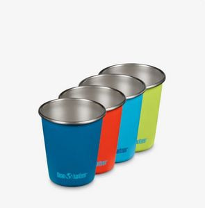 Klean Kanteen 10oz 4 pack Stainless Steel Cup
