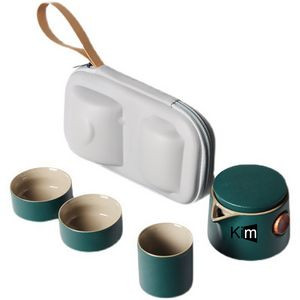 Ceramic Portable Travel Tea Set