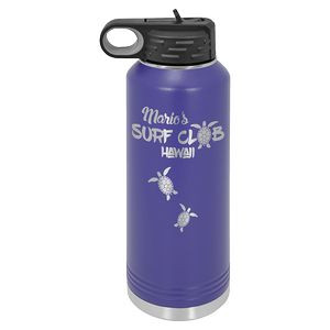 Polar Camel 40oz Purple Stainless Steel Water Bottle