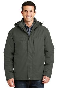 Port Authority® Men's Herringbone 3-in-1 Parka Jacket