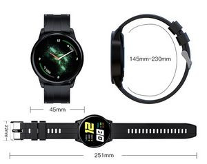Mmultiple Scren Blood Pressure Fitness Watch
