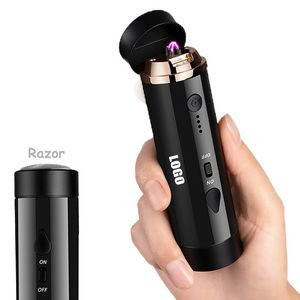 Lighter With Razor
