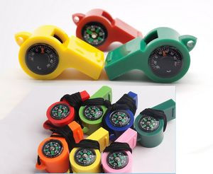 Emergency Whistles with Compass