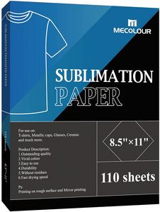 120gsm 8.5 x 11 Sublimation Paper Pack 110 Sheets