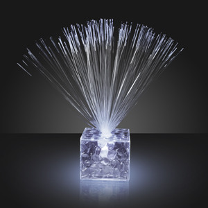 5.5" Light Up Small White Centerpiece - BLANK