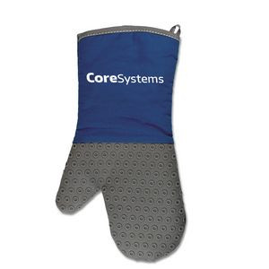 Two-Tone Silicone Oven Mitt