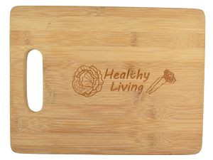 Bamboo Bar Cutting Board - Rectangle 9" X 6"