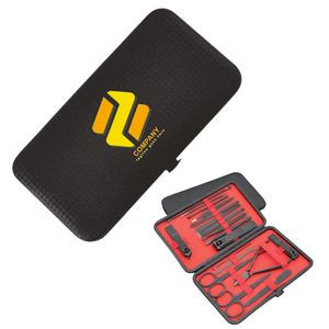 Comprehensive 15-Piece Nail Care Kit