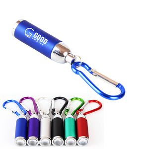 LED Mini Keychain Flashlight With Carabiner