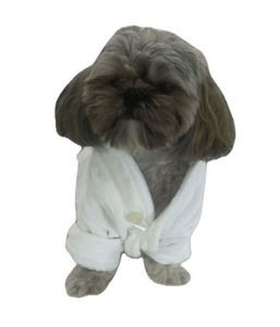 Medium Dog Bathrobe