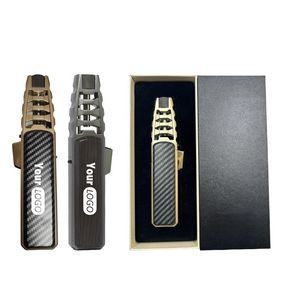 Windproof Inflatable Metal Cigar Lighter
