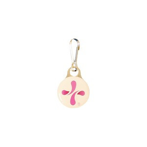Zipper Pull Charm / Tag (3/4" Double Sided Dome with Metal Backer)