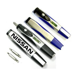 Screwdriver Tool w/Level & LED Flashlight