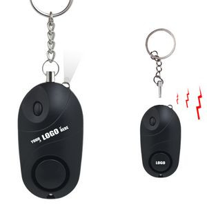 Elegant safety Alarm Keychain With LED Light