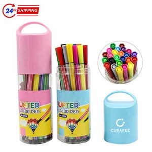 24-colors Washed Watercolor Pen Suit
