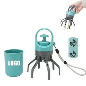 Portable Handheld Dog Pooper Scooper with Bag Dispenser