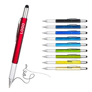 6 in 1 Multi Function Tool Stylus Pen