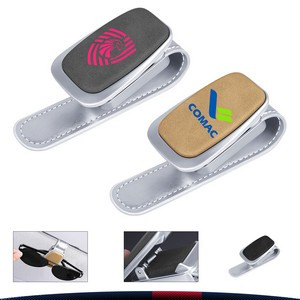 Dodie PU Leather Eyeglasses Clip