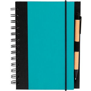 5" x 7" Eco Friendly Spiral Notebook and Pen