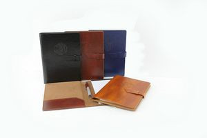 New Age Italian PU Leather Junior Padfolio (Brown)