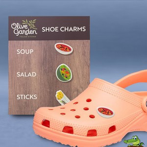3 Pack Custom Croc Charms on 4x6 Card