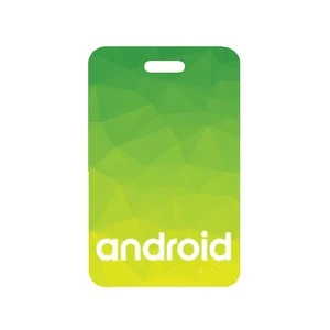 2" X 3 1/2" Plastic Identification Badge