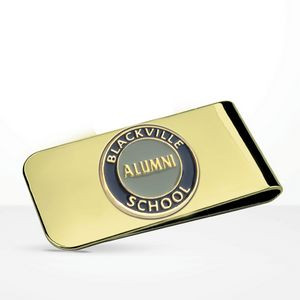 Money Clip with Classic Lapel Pin (Up to 1 in)