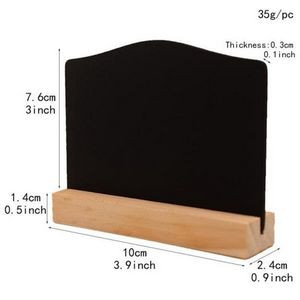 Rectangle Tabletop Message Blackboard