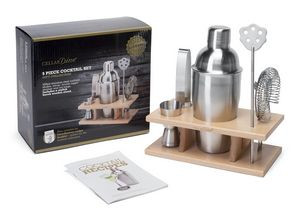 5-Piece Cocktail Bar Set (Stainless Steel)