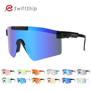 One Piece Oversized Retro Visor Shield Sunglasses-532M
