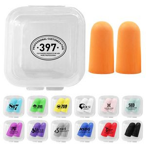 Soft Soundproof Earplugs In Case