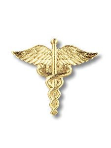 Prestige Medical - Caduceus Cloisonne Pin