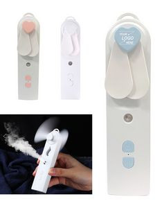 Portable Mini Fan and Humidifier 2-in-1