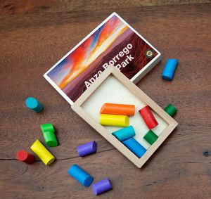 Small Wooden Log Puzzle