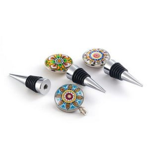 Full Color Imprint Wine Bottle Stoppers/Dispenser