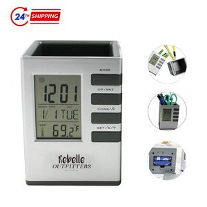 Pencil Cup With Electric Display