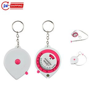 5 Ft Multi-function Tape Measure Keychain