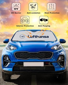 Custom Front Windshield Sun Shade (Extra Large Size)