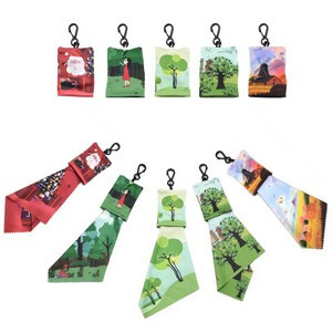 Screen Cleaning Cloth Keychain
