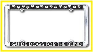 Polished Chrome Die Cast License Plate Frame