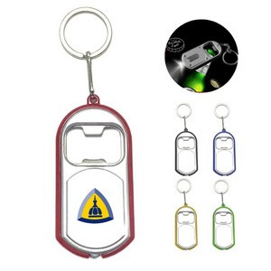LED Light Bottle Opener Keychain