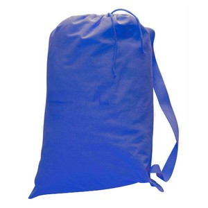 Custom 12 oz Cotton Canvas Laundry Bag w/ Drawstring - 19"W x 27"H