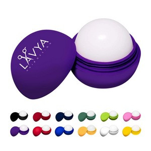 Round Matte Vanilla Scent Lip Balm
