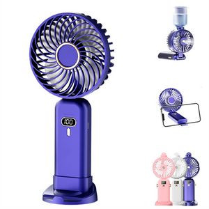Mini Portable Digital Handheld Folding Spray Fan