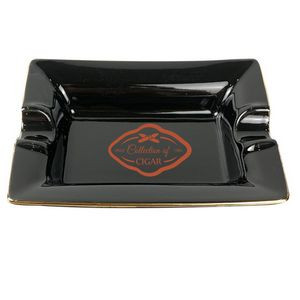 Rectangle Ceramic Cigar Ashtray