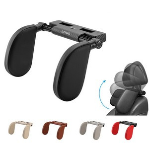 Auto Headrest Cushion with Carbon Fiber Design